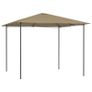 Gazebo 3x3x2.6 m Taupe 160 g/sq. meter Image 5