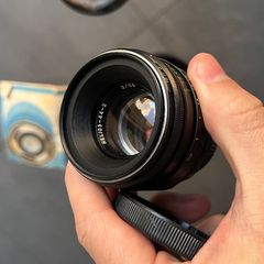 Helios 44-2 58mm f/2 M42 - Mint Condition + Original Passport, case.