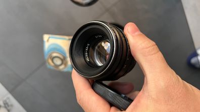 Helios 44-2 58mm f/2 M42 - Mint Condition + Original Passport, case.
