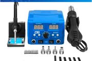 800W SMD Soldering Station Quick Heat Electric Hot Air Gun 2 in 1 Led Display Electric Soldering Iron BGA Rework Welding Station