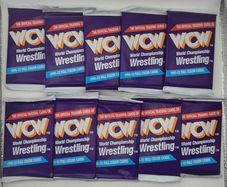 WCW 1991 Trading Cards 10 Pack Bundle