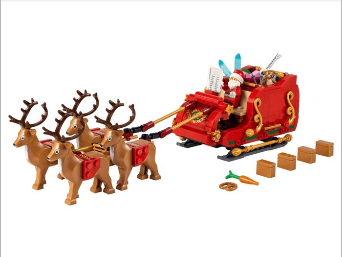Retired Christmas Lego 40499 Santa's Sleigh