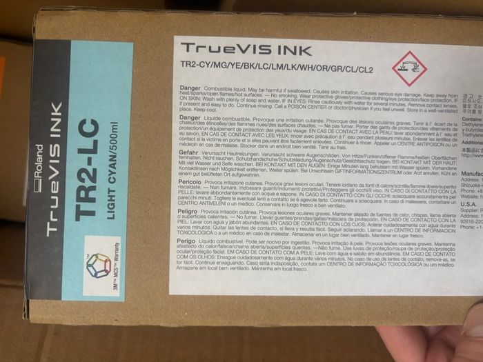 Genuine Roland TrueVIS Ink  TR2 500ml