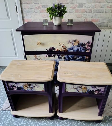 Chest of drawers and matching lockers