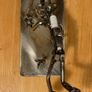 Nuts and bolts sculpture "Diver" - Handmade ornament figurine. Scuba Diver & fish - Vintage Ornament Image 4