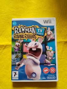 Rayman Raving rabbids TV party Nintendo Wii Games Original