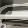 Foldable Baby Bath with Newborn Support White/Grey Image 4