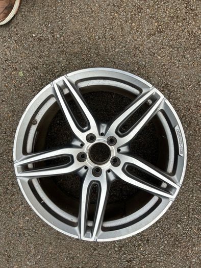 AMG E Class rear 19 inch alloy wheel