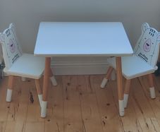 Children's table and chairs set