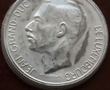 Luxembourg 1977 Vintage Coin Stamp cover BUNC