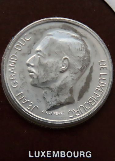 Luxembourg 1977 Vintage Coin Stamp cover BUNC