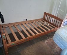 single bed, frame