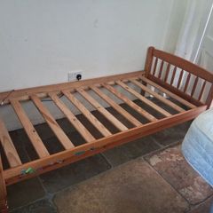 single bed, frame