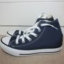 Converse Navy All Star High Top Trainers Brand New Never Used - Size U.K. 12.5 Image 6