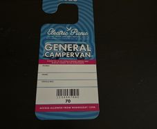 camper van ticket for Electric Picnic