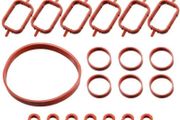 20Pcs Rubber Intake Inlet Manifold Seal Gasket for BMW M47 E87 E46 E90 E91 E92 E93 E39 E60 11612246949 11617790198 11612246945