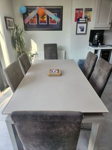 Table and 6 chairs