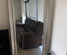 Large Silver Full Length Mirror