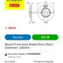 Renault Megane mk3 braking discs front Image 4