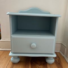 Up-cycled one drawer locker/bedside table