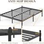Metal Double Bed Frame with Underbed Storage and Steel Slat Support - Easy Assembly, Noise Free - 35.5cm High Image 7