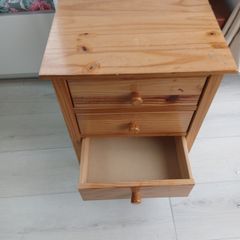 Solid Pine bedside locker