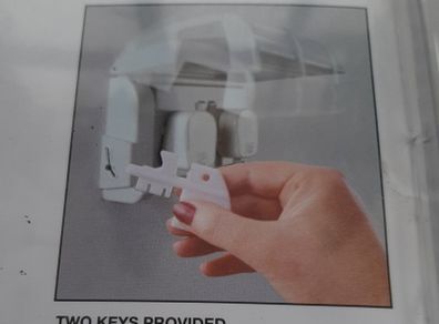 New unopened childs safety cover for plugs