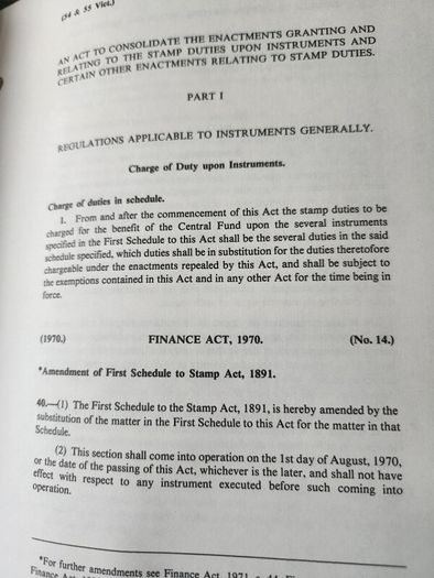 The Law Of Stamp Duty X 2 Volumes. Second & Third Editions.  In Good Condition.