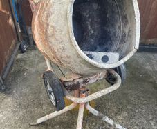 cement mixer belle mini mix 150