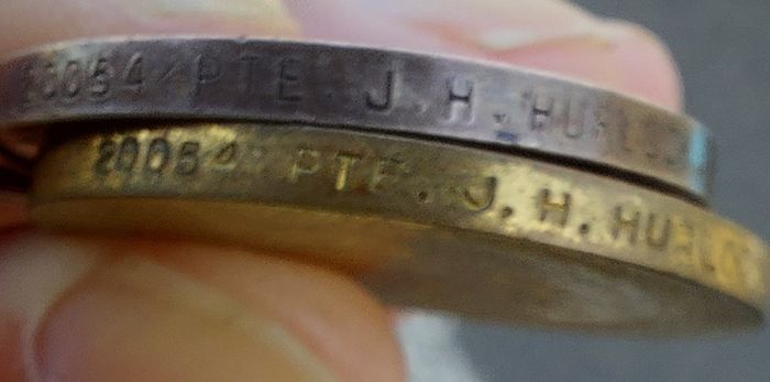 Ww1 1914 Pair Royal Irish Fusiliers War & Victory Medals