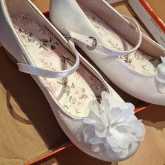 Girls communion shoes