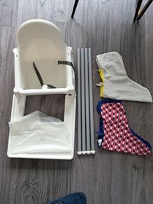 baby high chair & accesories