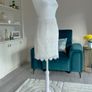 Ladies White Lace Mini Skirt from Lipsy London Love Michelle Keegan Image 3