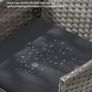 Garden Furniture Set, 4 Pieces Image 8