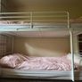 Cream steel bunk beds Image 2