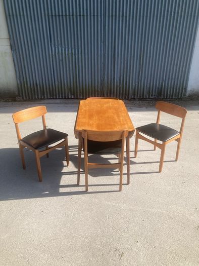 Mid Century Dining Set - The Vintage Furniture Warehouse and Showroom Open Saturday 25th April 12 til 4pm Eircode R95T227