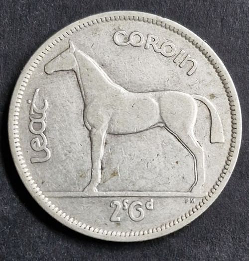 Ireland 1942 Half Crown coin