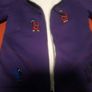 Purple coat with fur inside Image 3
