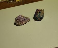 Aura pyrite Crystals