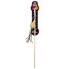 Pet Nova Cat Rod With Mouse Toy