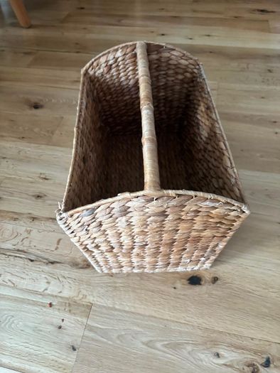 Wicker Magazine Basket