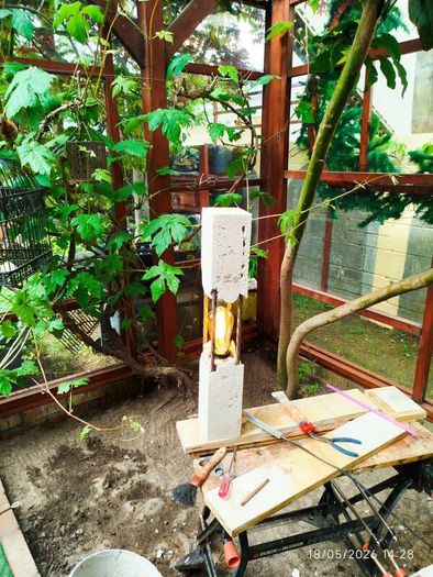 cement lamp