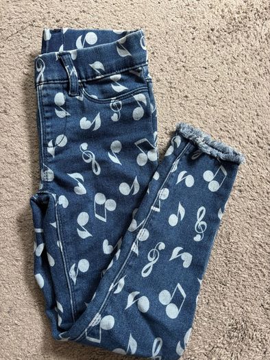 girls leggings jeggings 5-6 years old 116cm