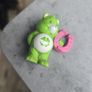 Luck Lucky Shamrock Clover Carebear Mini Figure 1983-1984 Kenner A.G.C. Image 6