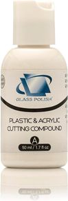 Glass Polish 14011 Plastic & Acrylic Cutting Compound with Micro Abrasives for Professional Polishing - 50ml