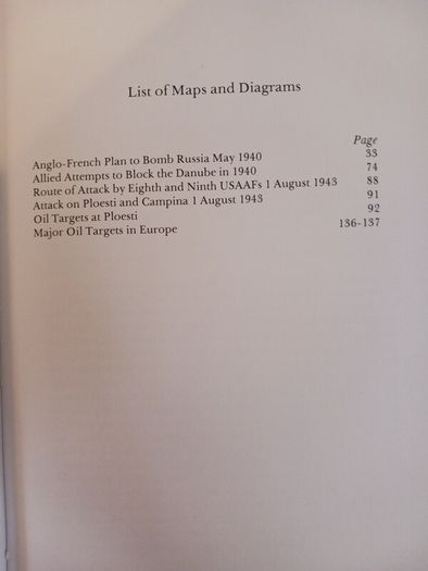 Target: Hitler's Oil / Allied attacks on German oil supplies 1939 - 45/ 1985