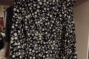 Floral Blouse with ruffle size 14