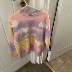 Pink mix jumper age 7/8