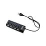 High Speed 4 Port USB HUB 2.0 Multi Splitter Expansion Desktop PC Laptop Adapter Image 3
