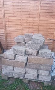 Free used 4-inch concrete blocks